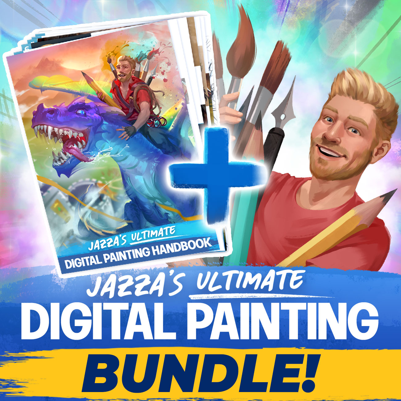 Jazza's Ultimate DIGITAL PAINTING BUNDLE!