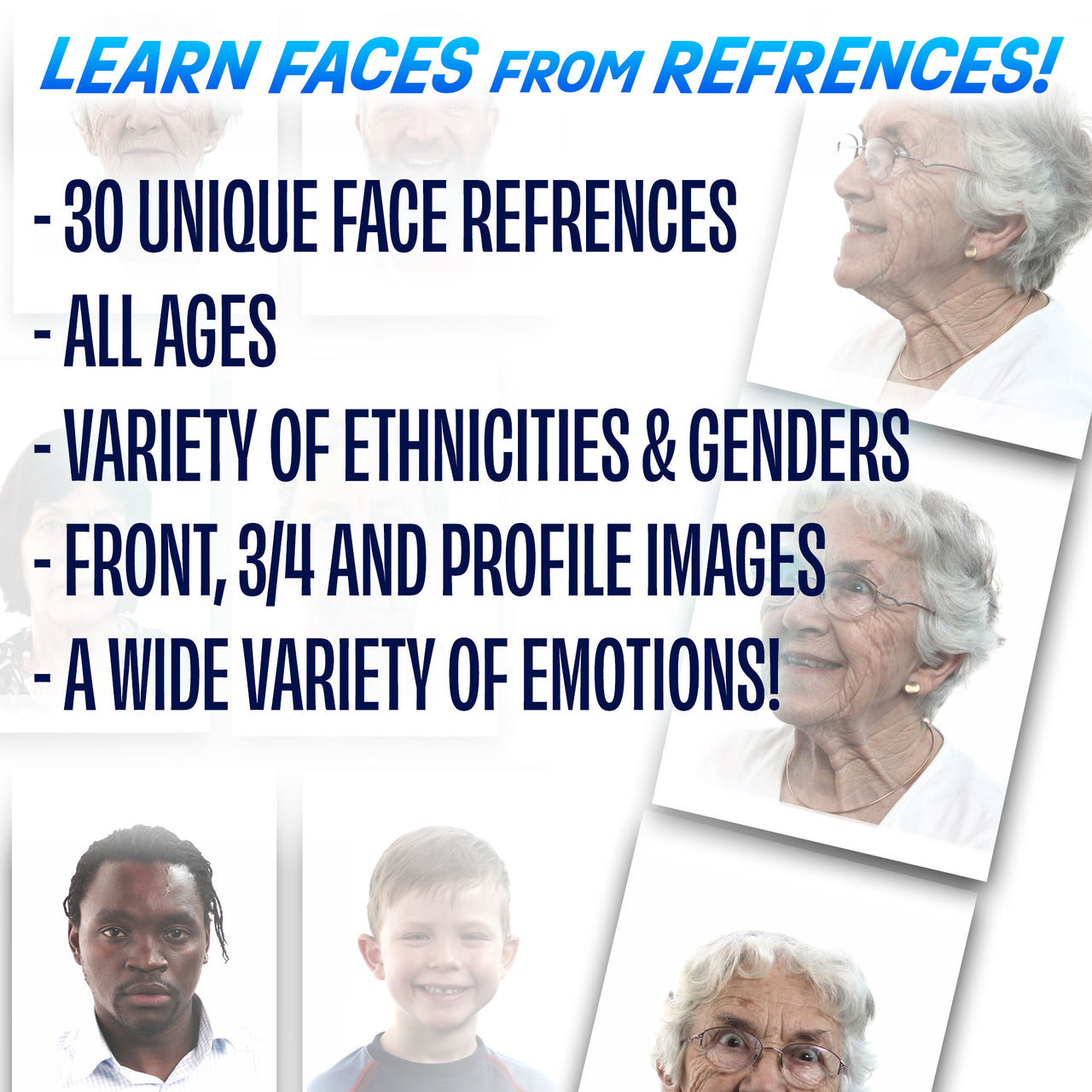 The Faces Reference Pack