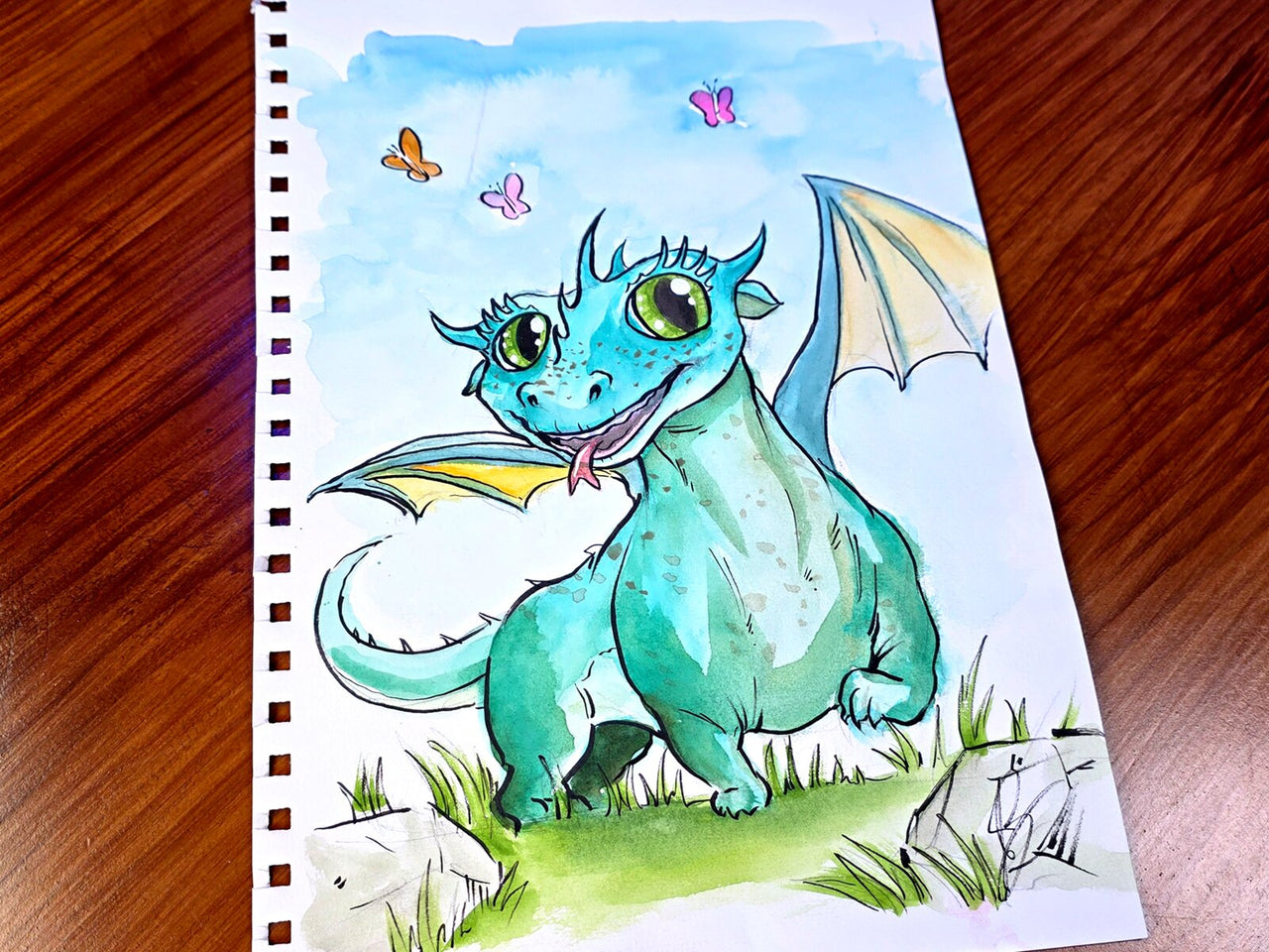 "Hiccup From Description" — Original 2D Artwork by Jazza