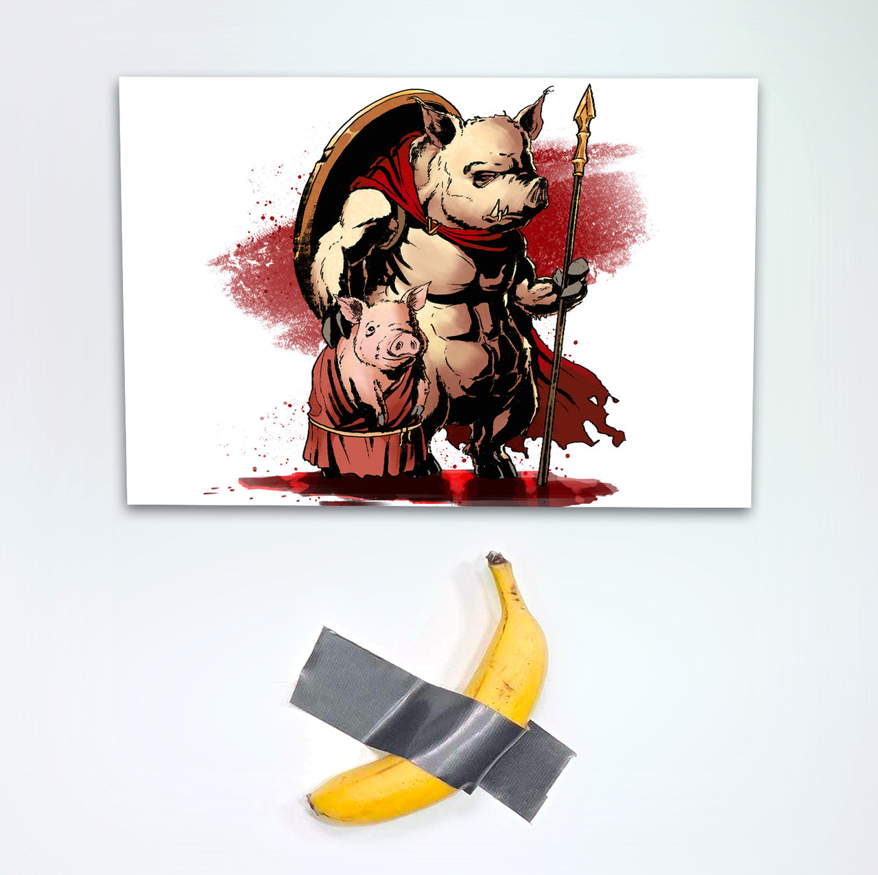 "300 Pigs" Signed Poster/Print
