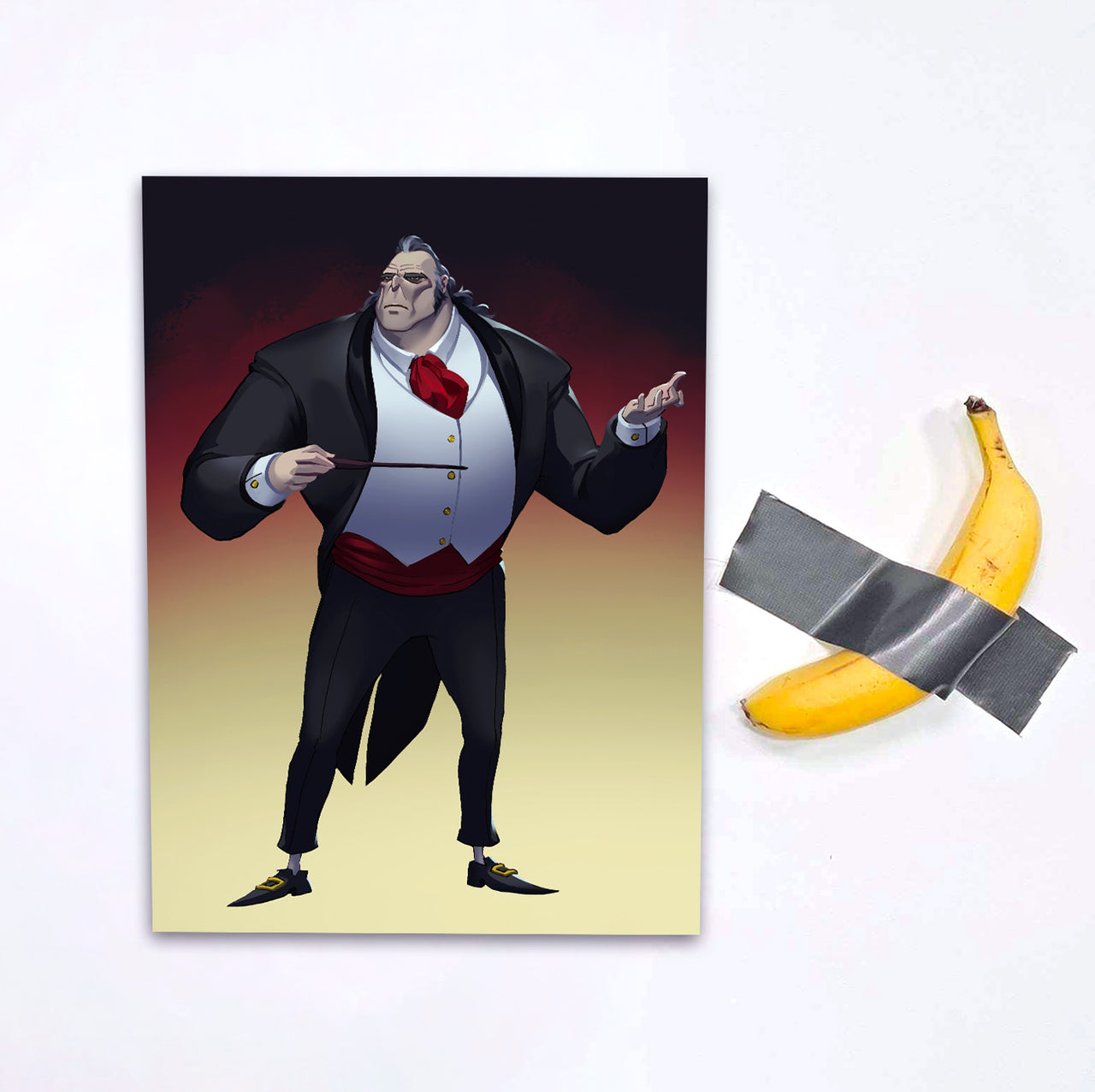 "Character Design Masterclass Villain" Signed Poster/Print