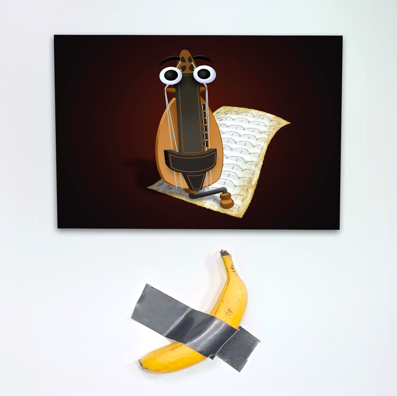 "D&D Bard Clippy" Signed Poster/Print