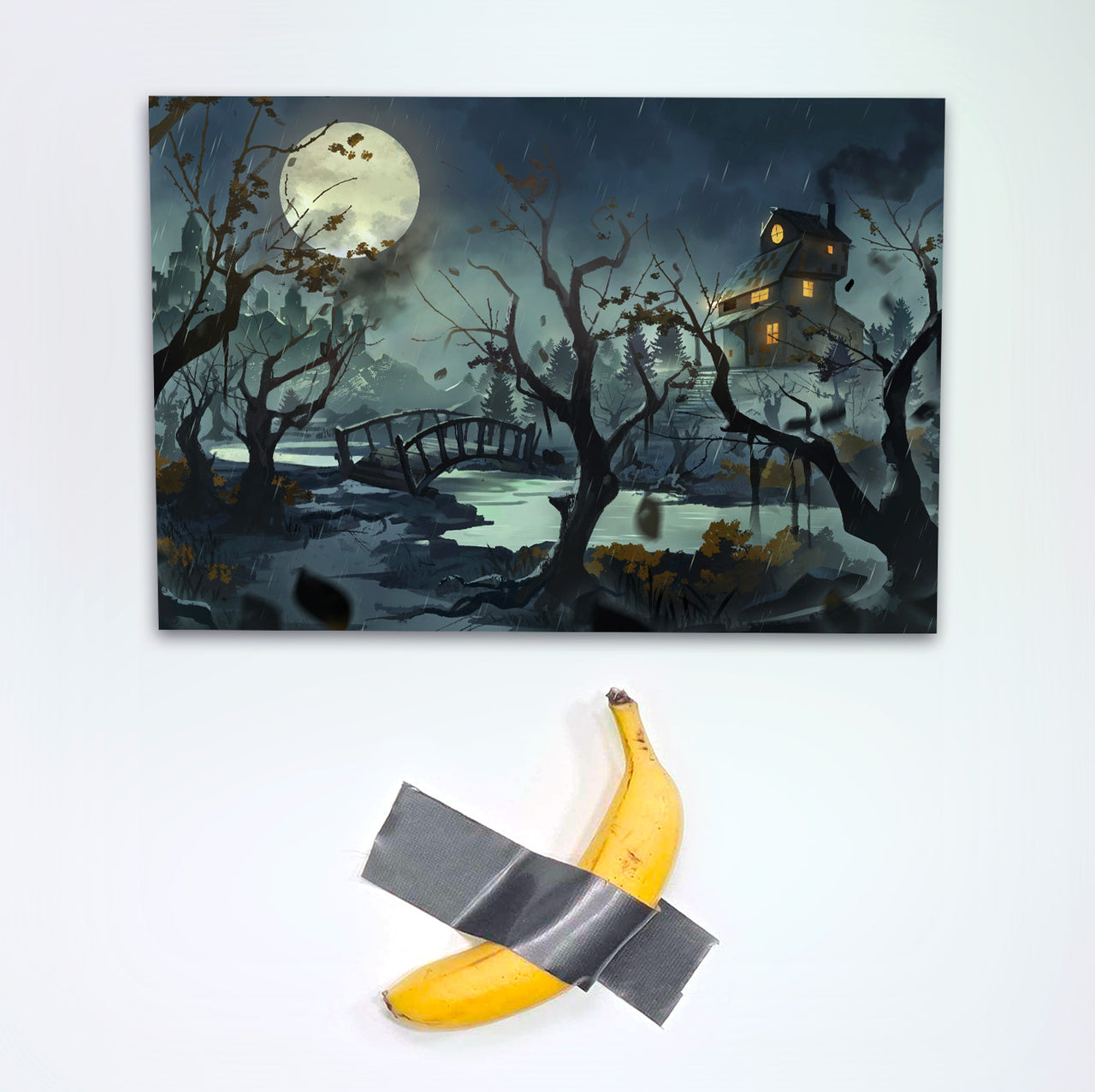 "Haunted Landscape" Signed Poster/Print