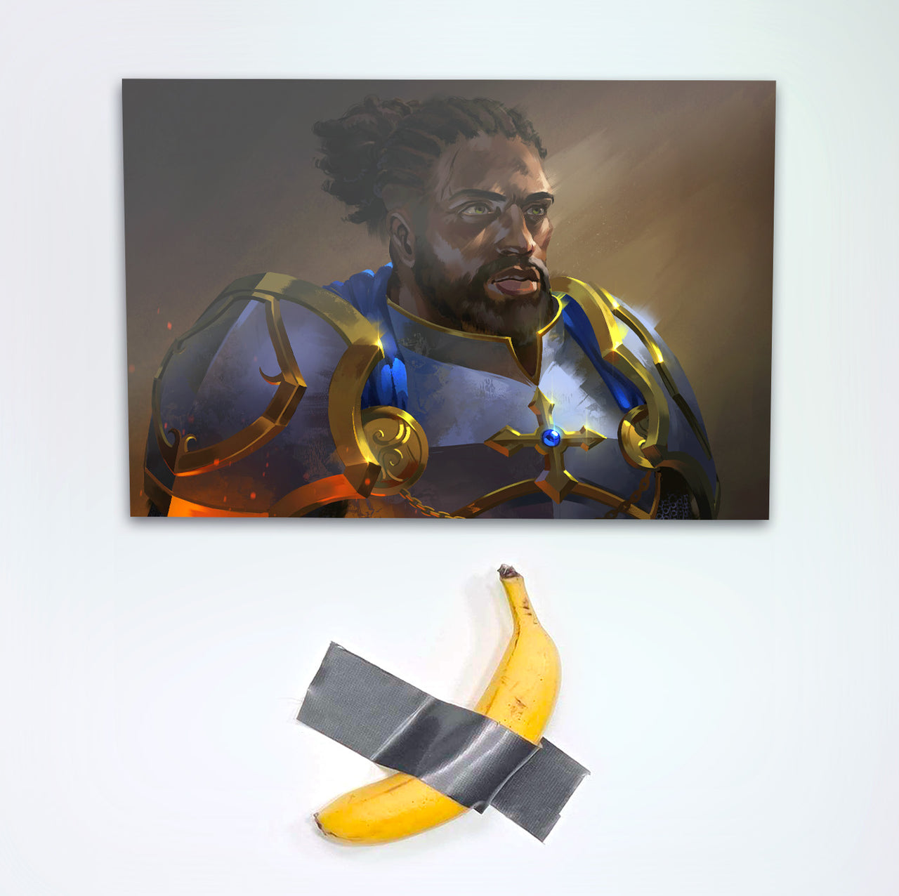"Holy Paladin" Signed Poster/Print