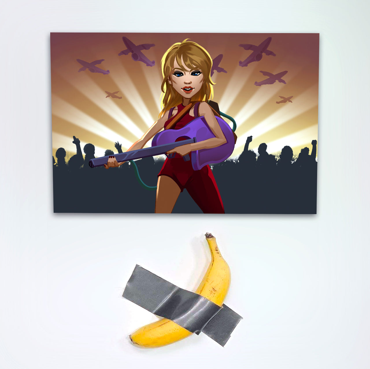 "Corrupt Billionaire Swift" Signed Poster/Print