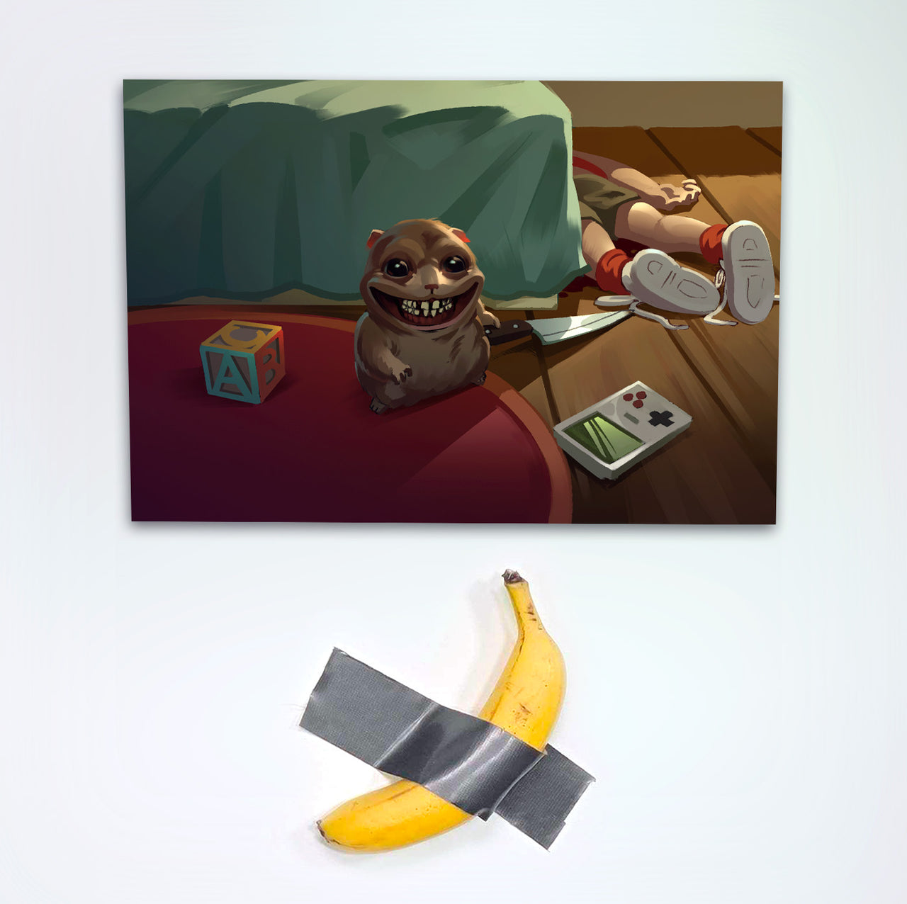 "Creepypasta: Mr Widemouth" Signed Poster/Print