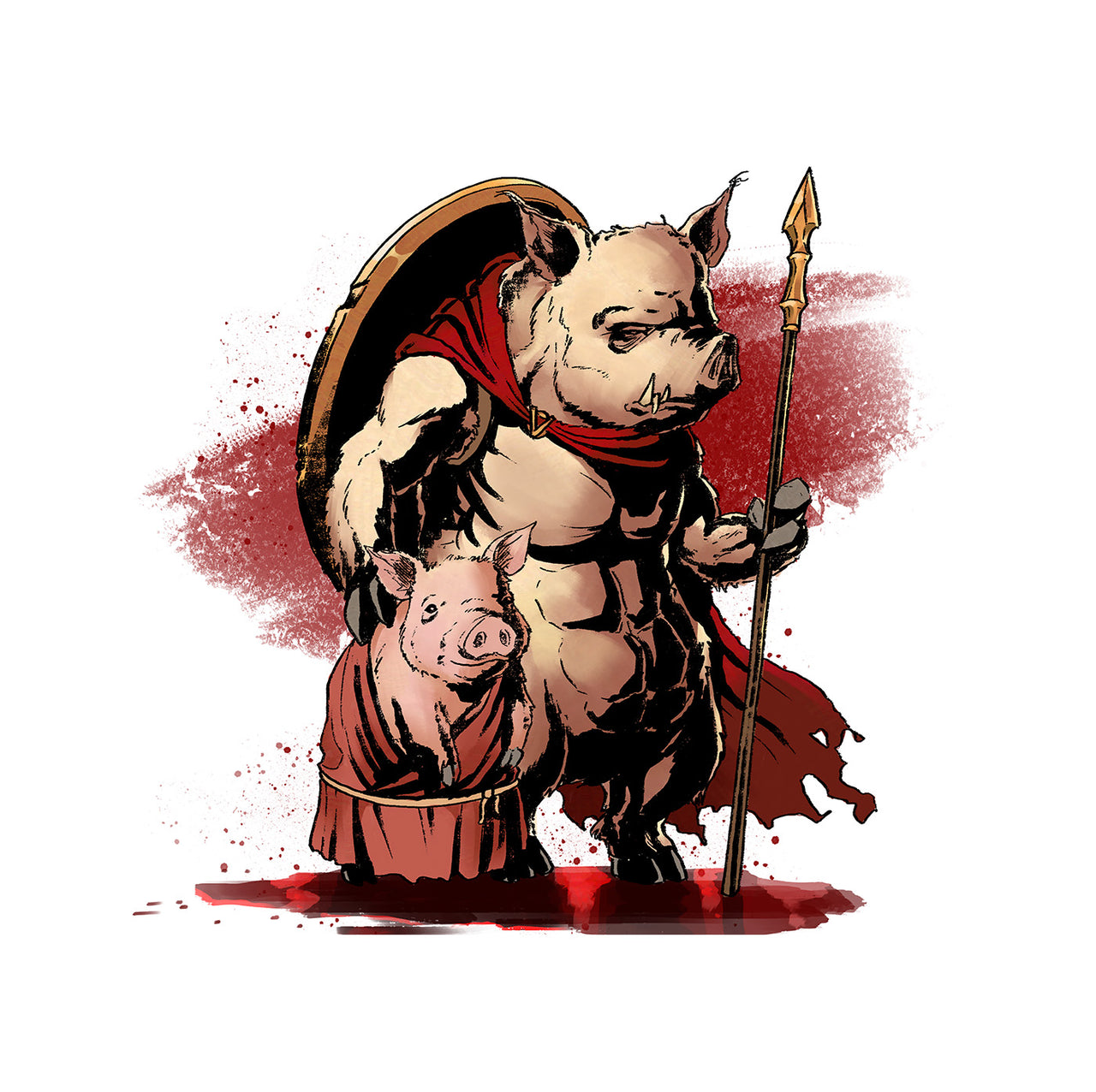 "300 Pigs" Signed Poster/Print