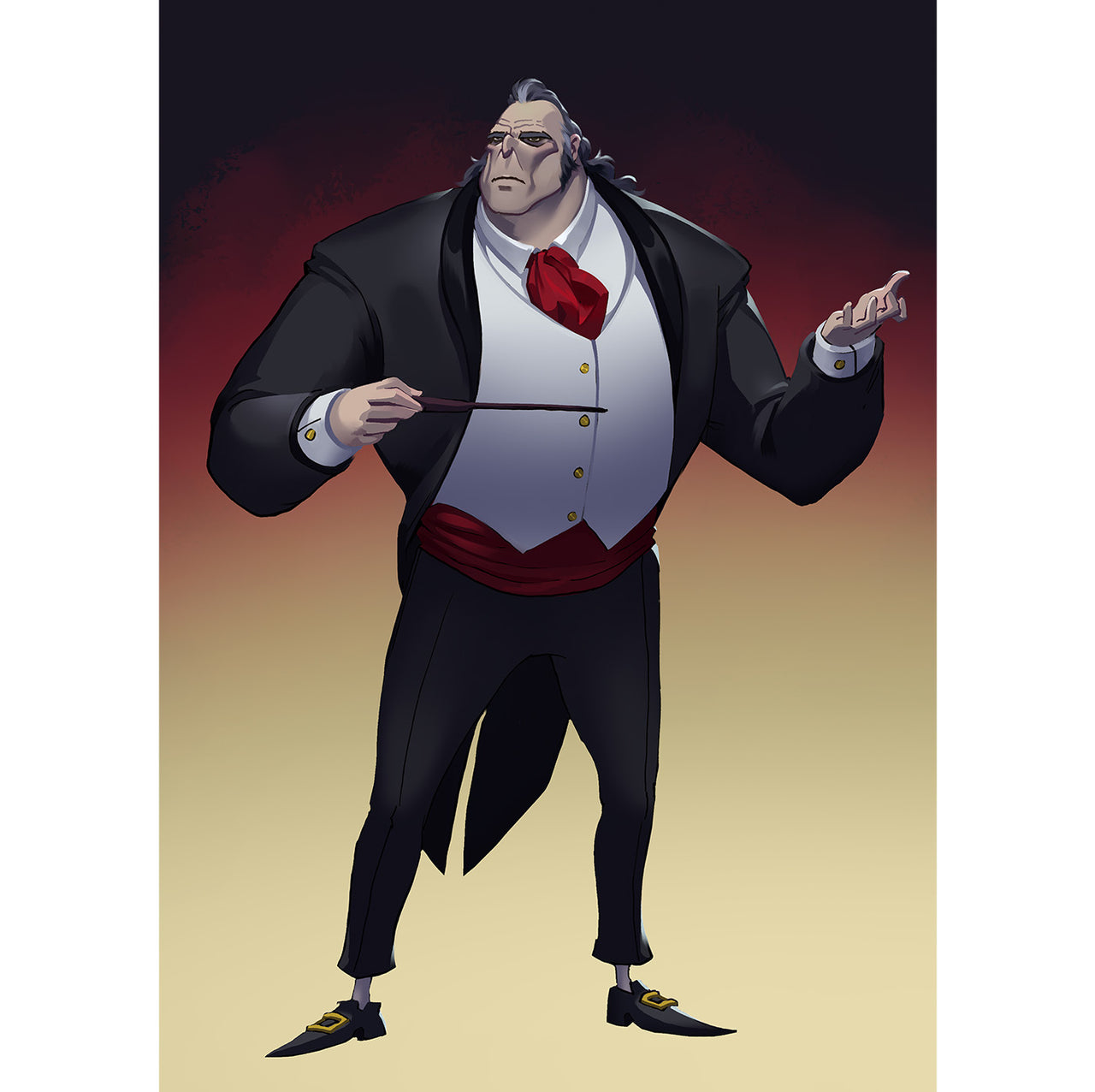"Character Design Masterclass Villain" Signed Poster/Print