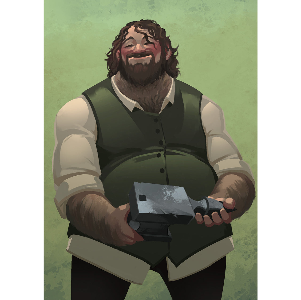 "GoT: Door Holder" Signed Poster/Print