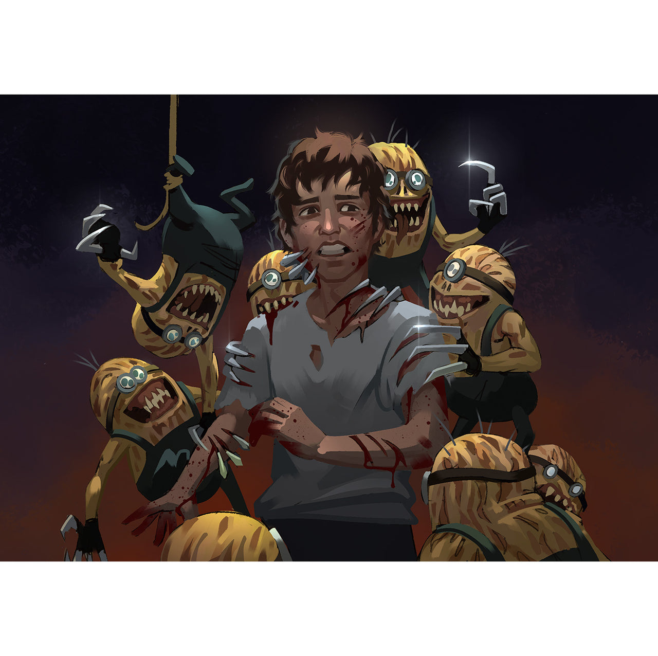 "Horror Minions" Signed Poster/Print