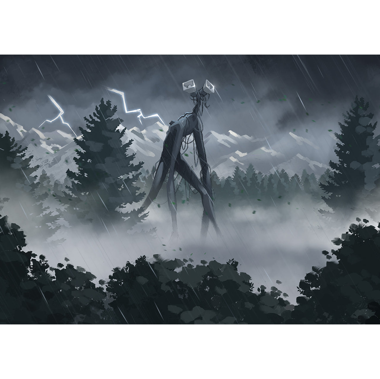 "Creepypasta: Sirenhead" Signed Poster/Print