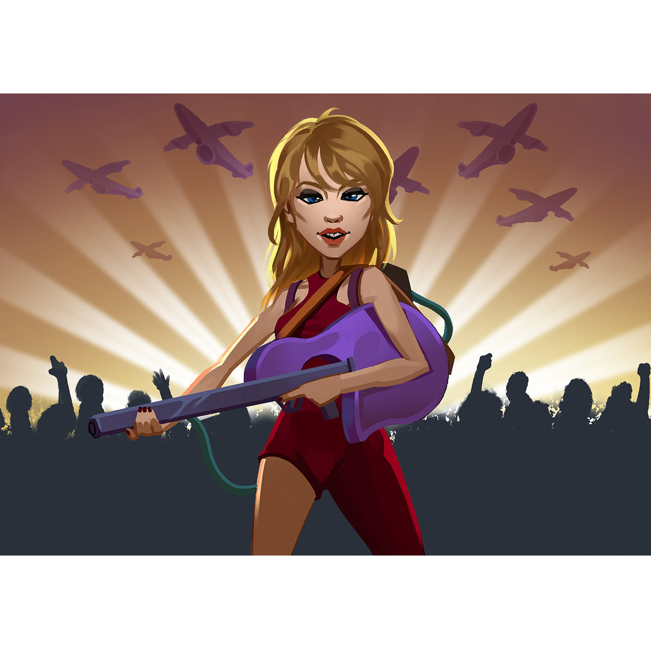 "Corrupt Billionaire Swift" Signed Poster/Print