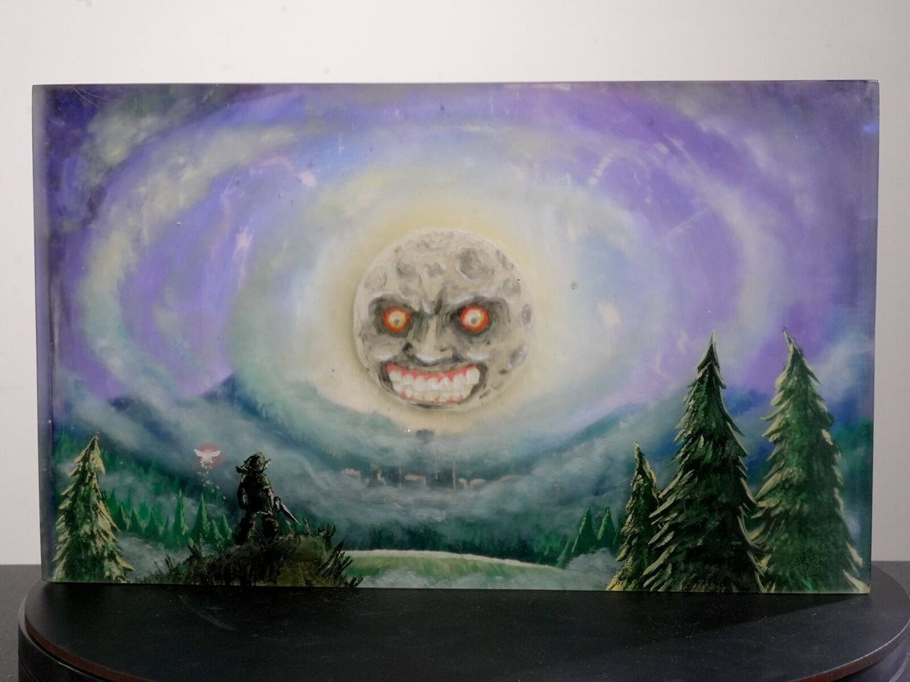 "Zelda Resin Painting" — Original Model by Jazza