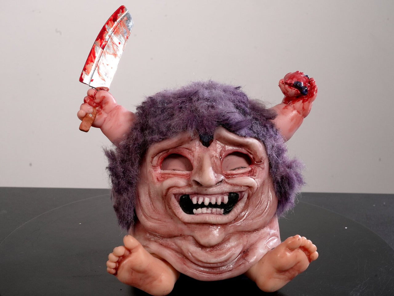 "Fd Up Furby 2" — Original Sculpture by Jazza