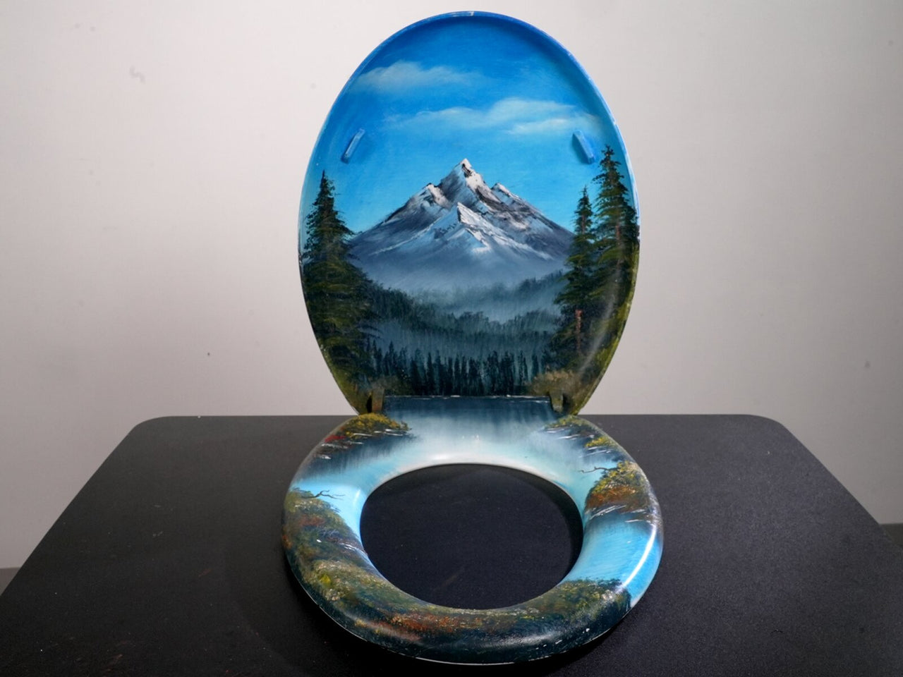 "Bob Ross Toilet Seat" — Original Prop by Jazza