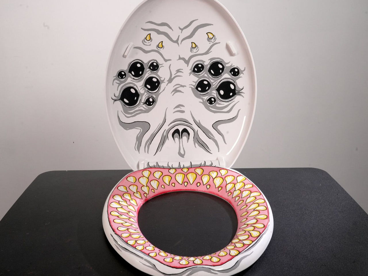 "Monster Toilet Seat" — Original Prop by Jazza