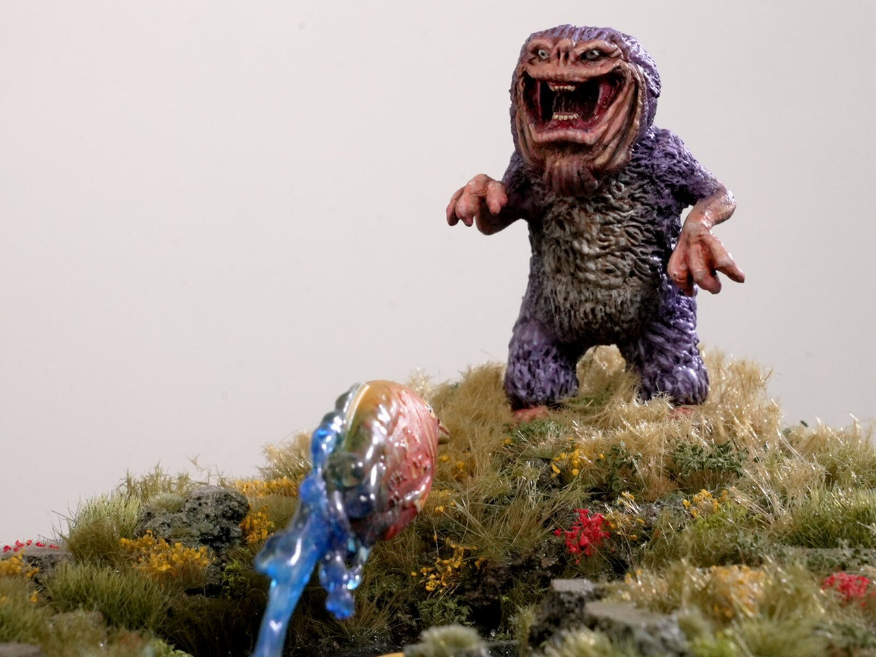 "Monster Bash" — Original Miniature by Jazza