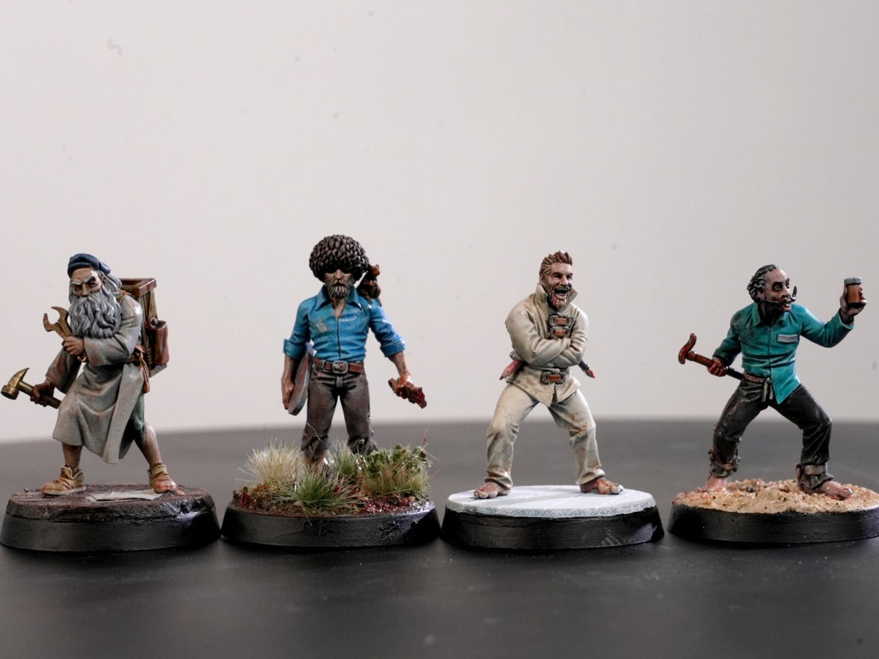 "Insane Artists" — Original Miniature by Jazza