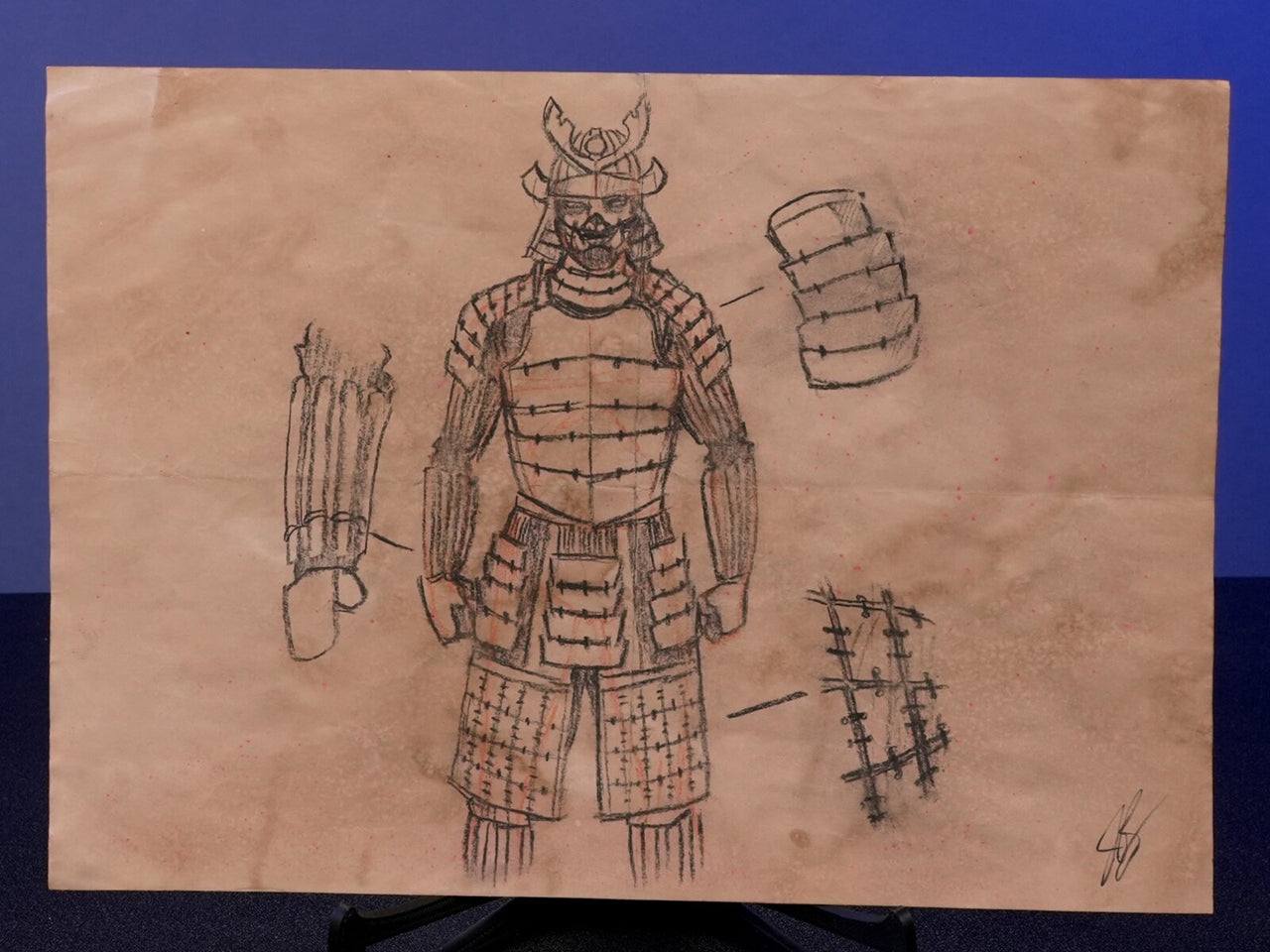 "Samurai Vs Nina" — Original 2D Artwork by Jazza