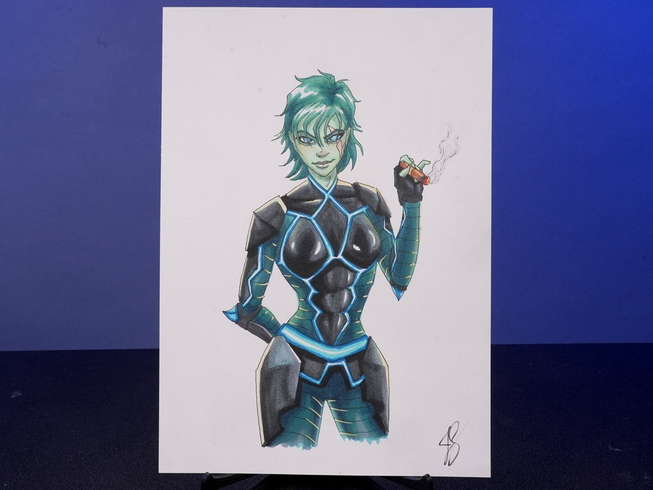 "Your OC 4" — Original 2D Artwork by Jazza