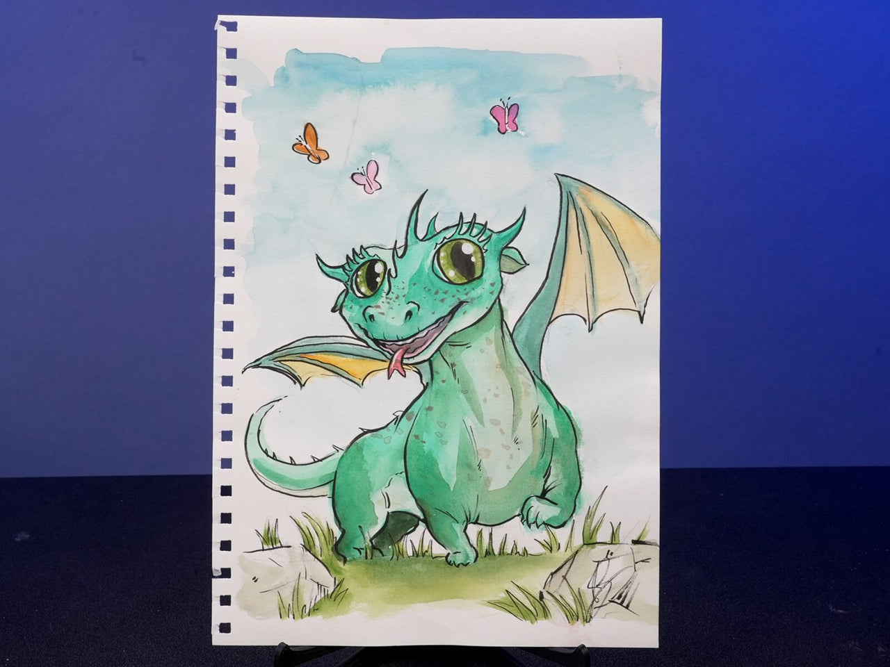 "Hiccup From Description" — Original 2D Artwork by Jazza