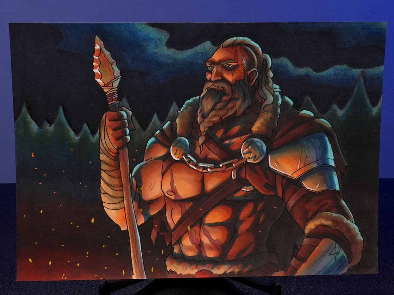 "Marker Masterclass - Pro" — Original 2D Artwork by Jazza