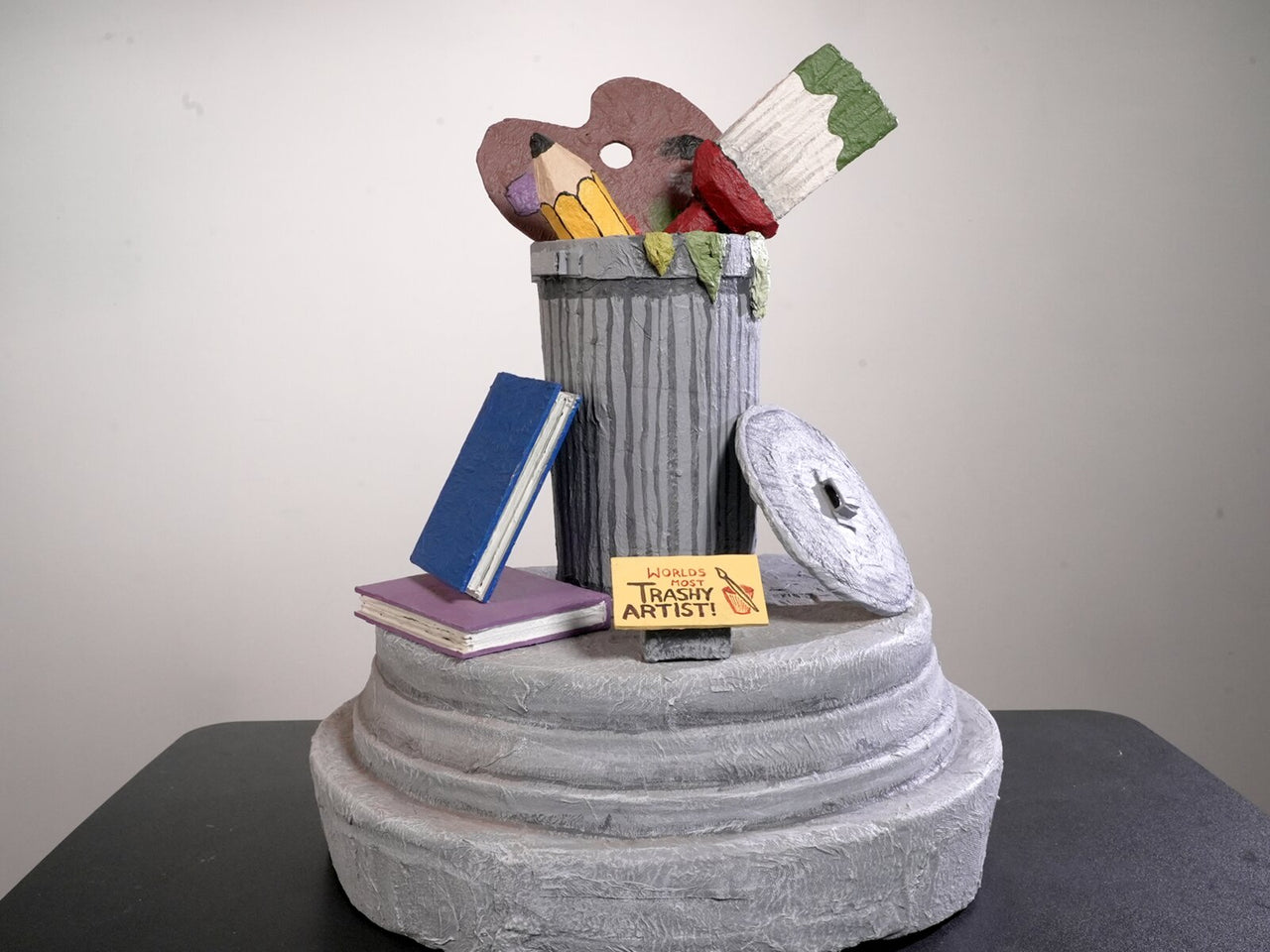 "Trash Artist Trophy" — Original Prop by Jazza