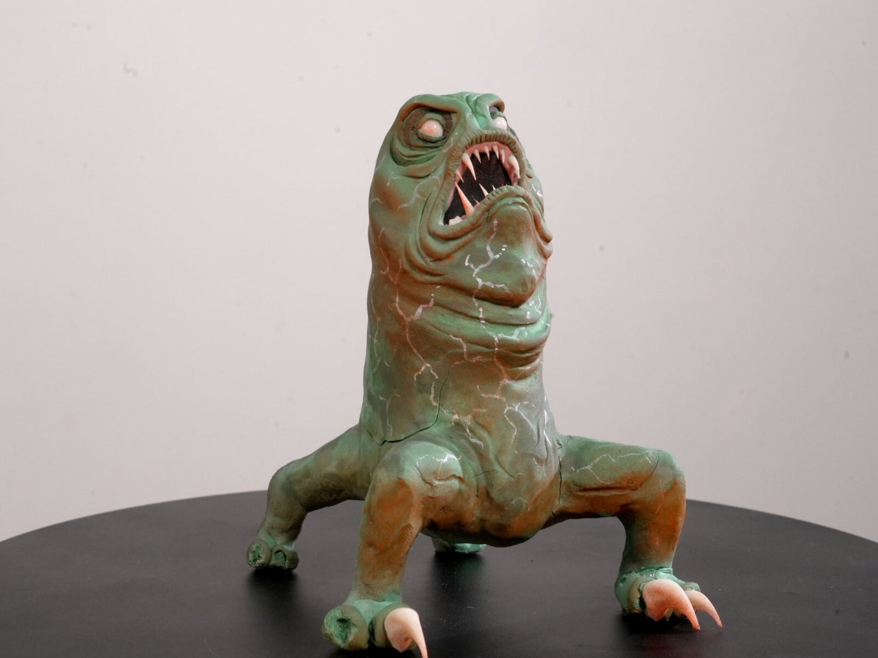 "Polymer Clay Creeper" — Original Sculpture by Jazza