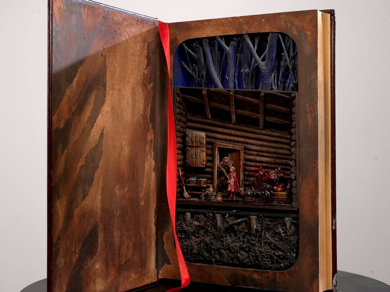 "Grimm Book Scene" — Original Miniature by Jazza