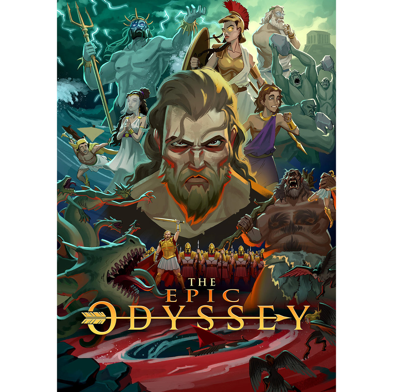 "The Epic Odyssey" - Limited Poster/Print, Hand-Signed by Jazza & Alysha