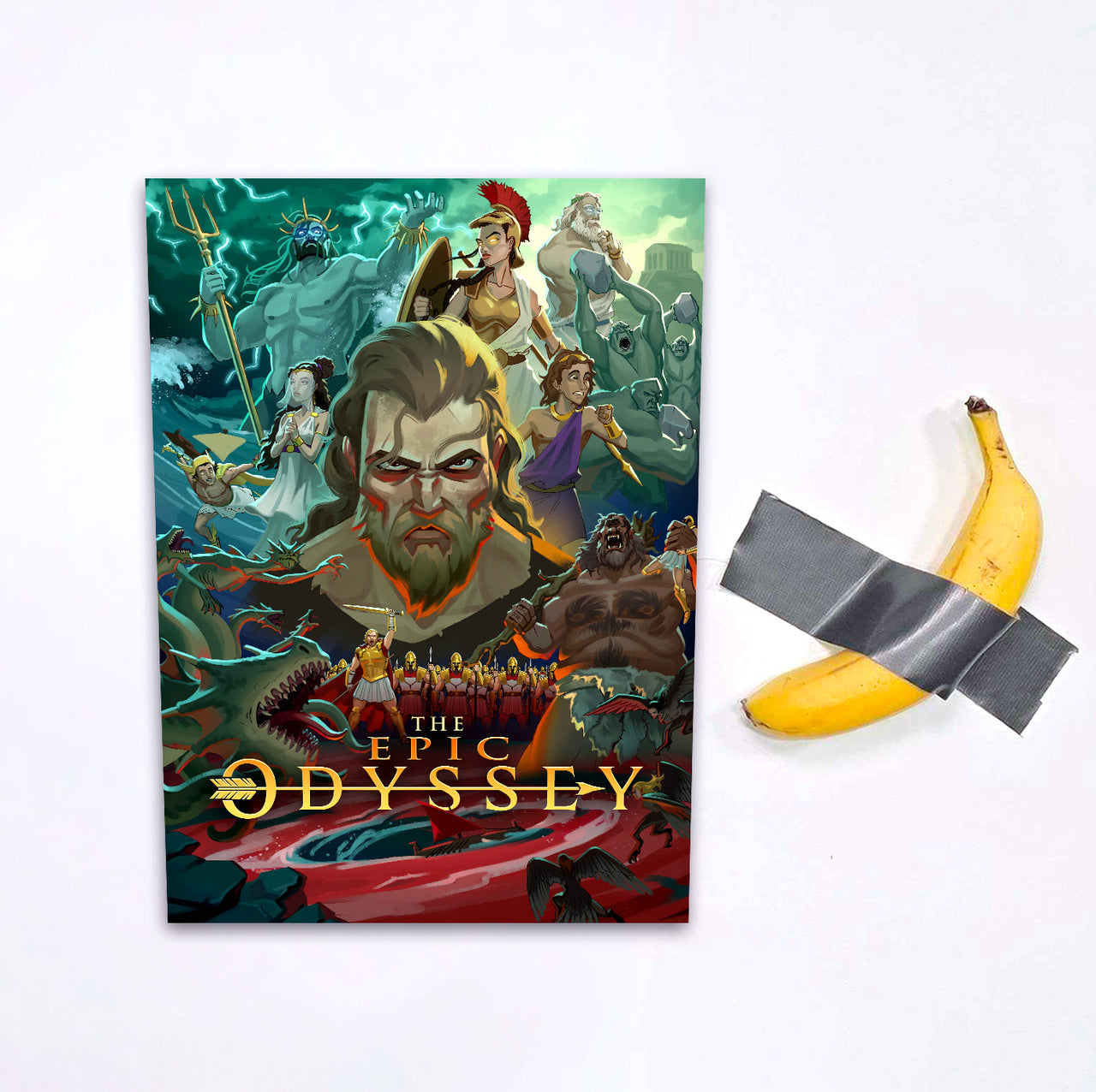 "The Epic Odyssey" - Limited Poster/Print, Hand-Signed by Jazza & Alysha