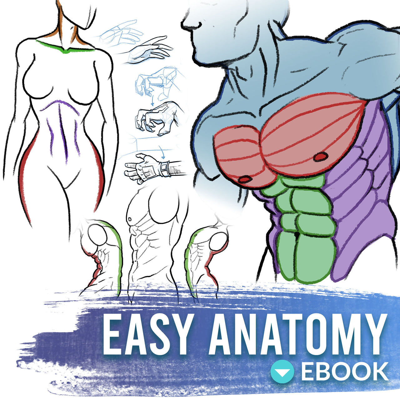 Draw With Jazza: Easy Anatomy