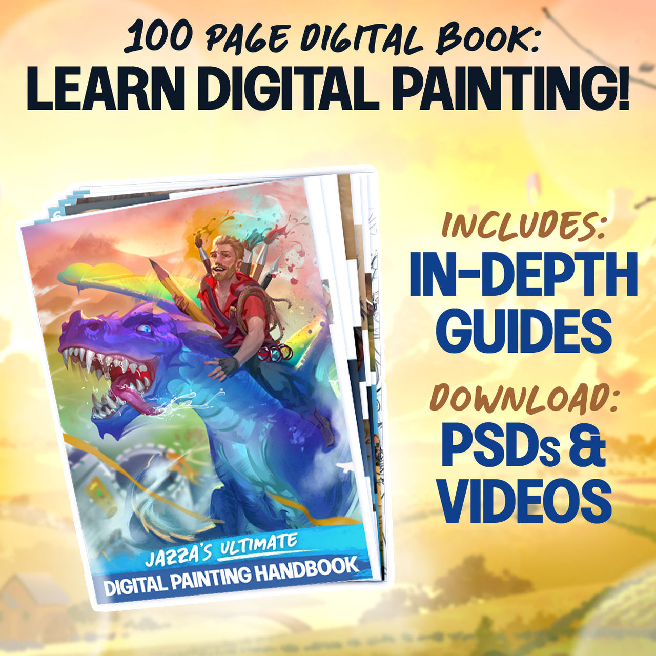 Jazza's Ultimate DIGITAL PAINTING HANDBOOK