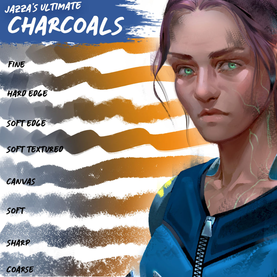 Jazza's Ultimate DIGITAL PAINTING BUNDLE!